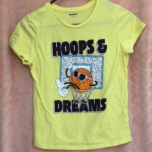 Girls XL 14-16 Basketball Hoops & Dreams Shirt